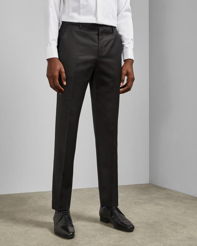 Pantalon Ted Baker Pashion wool suit pant Noir Homme | TSX-84891155